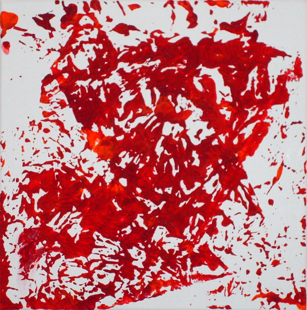 Acrylgemälde - Herbstlaub - Acrylbilder