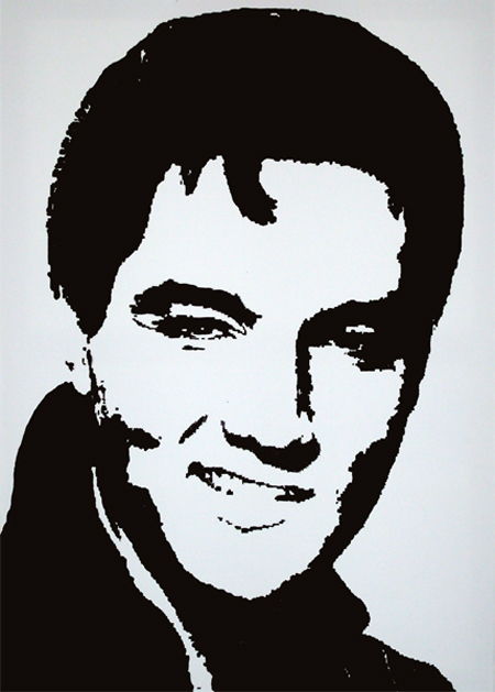 Acrylbilder, Elvis Presley, Acrylgemälde