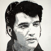 Acrylbilder Elvis Presley, Loving You, Acrylmalerei Pop-Art